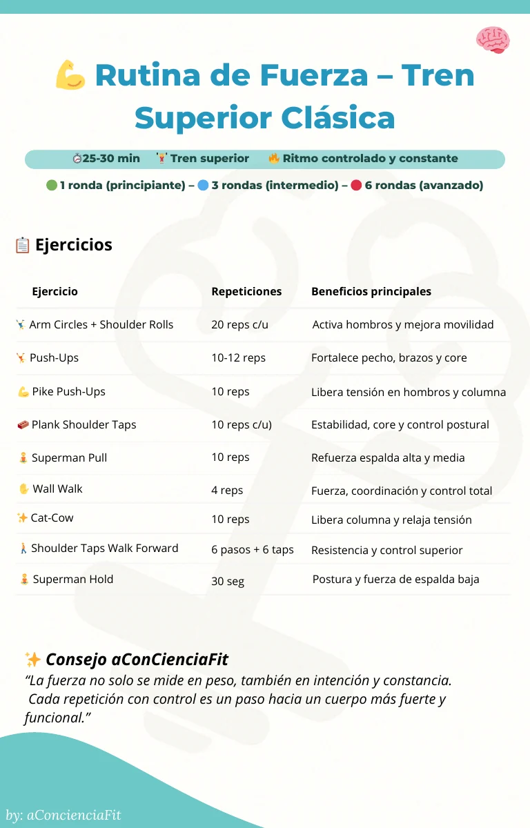 Página interior de la guía Entrena Inteligente.