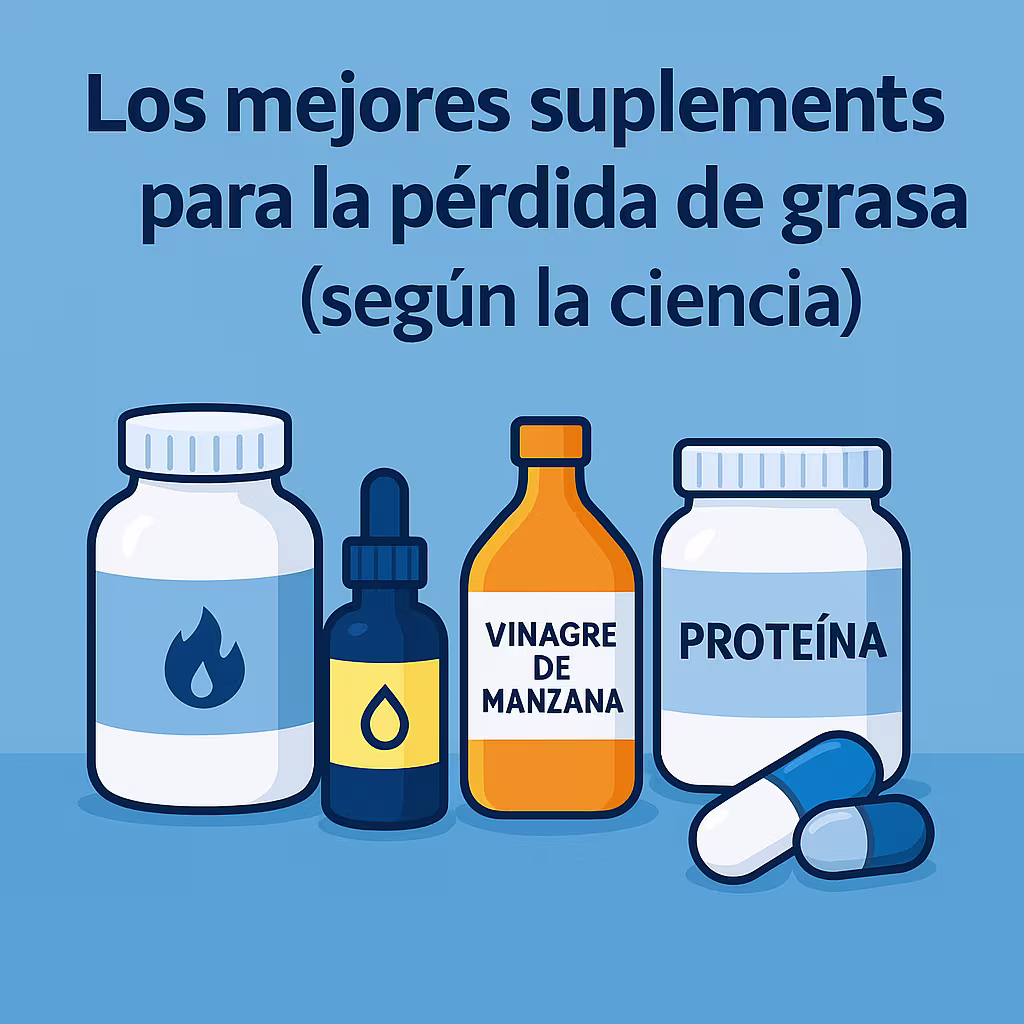 Los mejores suplementos para la pérdida de grasa