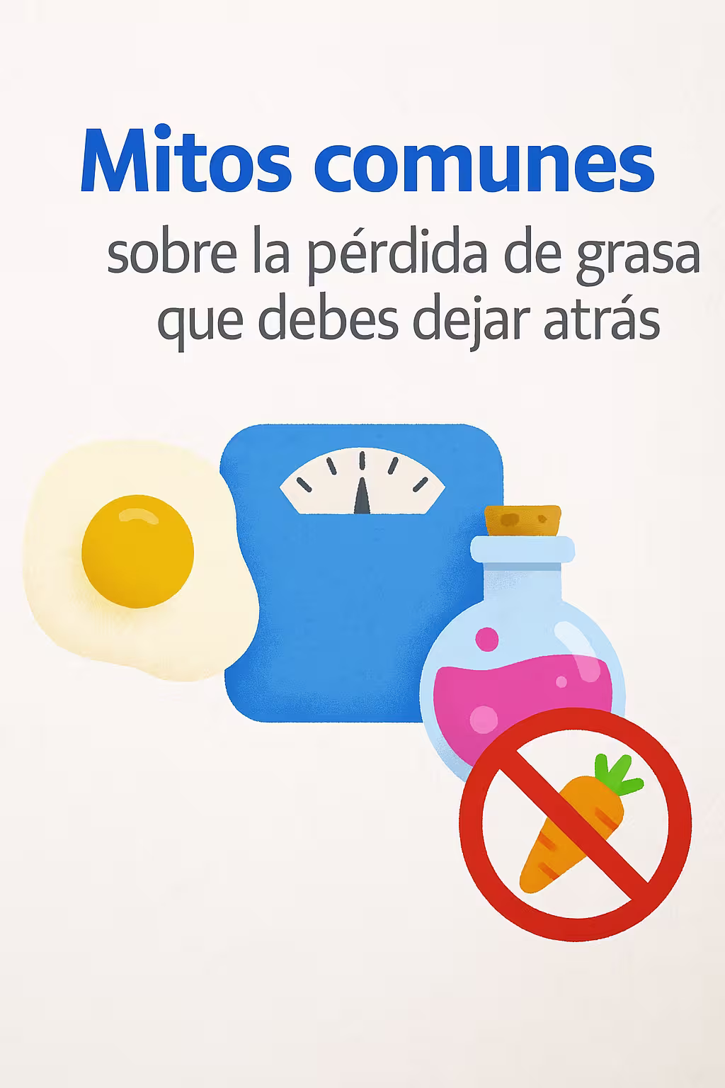 Mitos comunes sobre la pérdida de grasa que debes dejar atrás