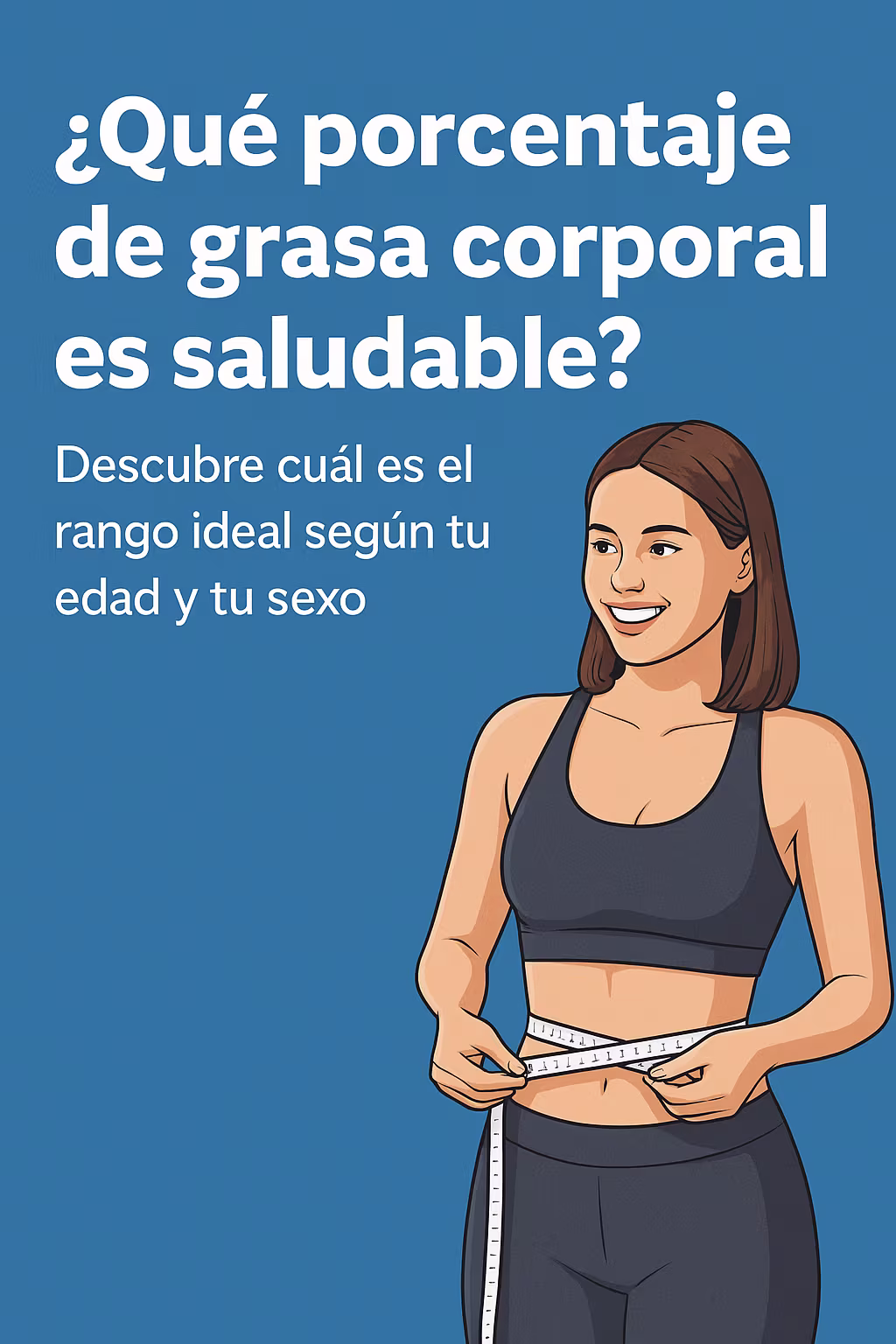¿Qué porcentaje de grasa corporal es saludable?