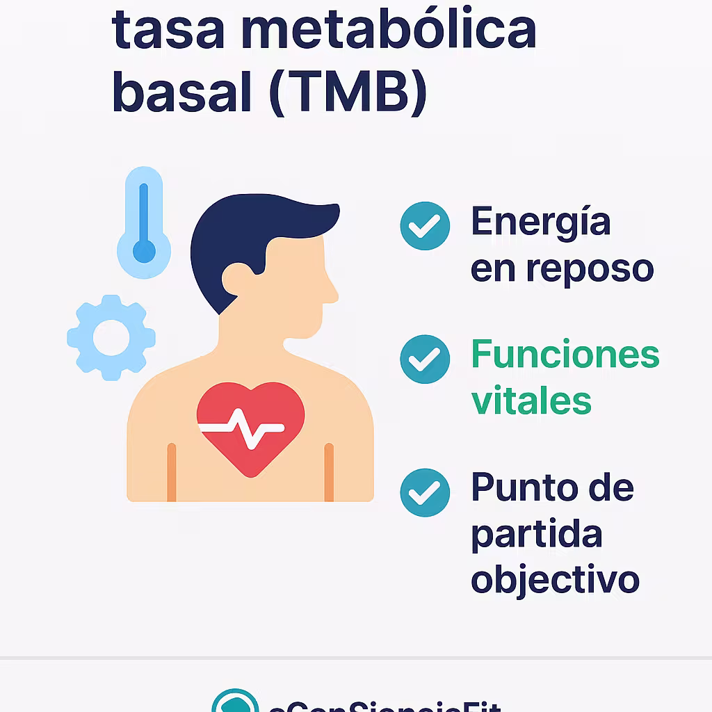 Gráfico explicativo sobre lo que mide la TMB